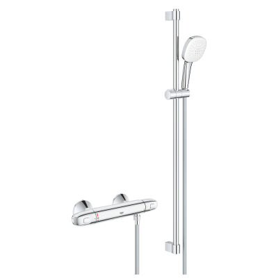 Grohe Grohtherm 1000 Termostatik duş bataryası - 34824005 - 1