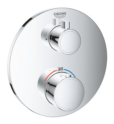 Grohe Grohtherm Ankastre termostatik banyo bataryası - 24075000 - 1