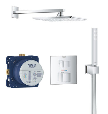 Grohe Grohtherm Cube Rainshower Allure 230 duş seti - 34741000 - 1