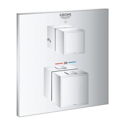 Grohe Grohtherm Cube Termostatik Banyo Bataryası - 24154000 - 1