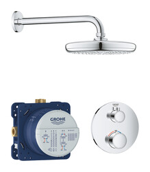 Grohe Grohtherm Duş seti, tempesta 210 tepe duşu ile - 34726000 - 1