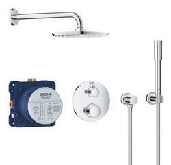 Grohe Grohtherm Rainshower Cosmopolitan 210 duş seti - 34732000 - 1