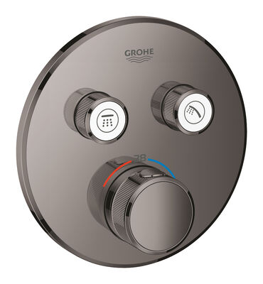 Grohe Grohtherm SmartControl Çift valfli akış kontrollü, ankastre termostatik duş bataryası - 29119A00 - 1