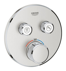 Grohe Grohtherm SmartControl Çift valfli akış kontrollü, ankastre termostatik duş bataryası - 29119DC0 - 1