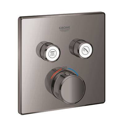 Grohe Grohtherm SmartControl Çift valfli akış kontrollü, ankastre termostatik duş bataryası - 29124A00 - 1