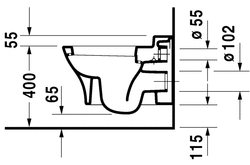 Duravit Puravida Asma Klozet - 2219390075 - 3