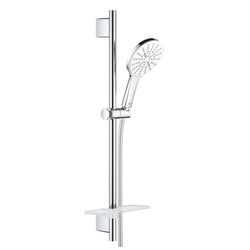 Grohe RainShower SmartActive 130 3 Akışlı Sürgülü Duş Seti Ay Beyazı - 26577LS0 - 1