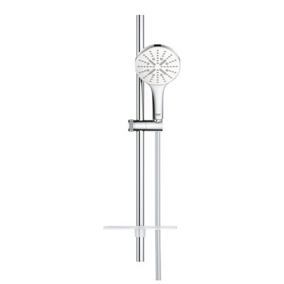 Grohe RainShower SmartActive 130 3 Akışlı Sürgülü Duş Seti Ay Beyazı - 26577LS0 - 2