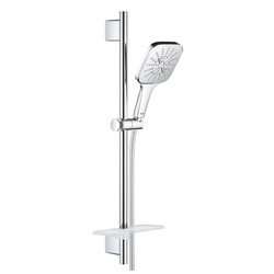 Grohe RainShower SmartActive 130 Cube 3 Akışlı Sürgülü Duş Seti - 26584000 - 1