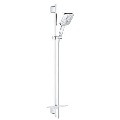 Grohe RainShower SmartActive 130 Cube 3 Akışlı Sürgülü Duş Seti - 26587000 - 1