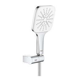 Grohe RainShower SmartActive 130 Cube 3 Akışlı Sürgülü El Duş Seti Ay Beyazı - 26588LS0 - 1