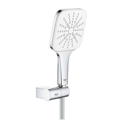 Grohe RainShower SmartActive 130 Cube 3 Akışlı Sürgülü El Duş Seti Ay Beyazı - 26588LS0 - 1