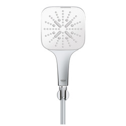 Grohe RainShower SmartActive 130 Cube 3 Akışlı Sürgülü El Duş Seti Ay Beyazı - 26589LS0 - 2