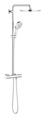 Grohe Rainshower SmartActive 310 Duvara monte termostatik bataryalı duş sistemi - 27968001 - 1