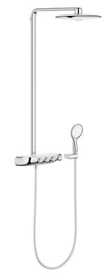 Grohe Rainshower System SmartControl Duo 360 Duvara monte termostatik bataryalı duş sistemi - 26250LS0 - 1