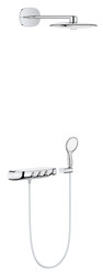 Grohe Rainshower System SmartControl Duo 360 Termostatik yarı ankastre duş bataryası - 26443LS0 - 1