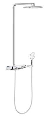 Grohe Rainshower System SmartControl Mono 360 Duvara monte termostatik bataryalı duş sistemi - 26361000 - 1