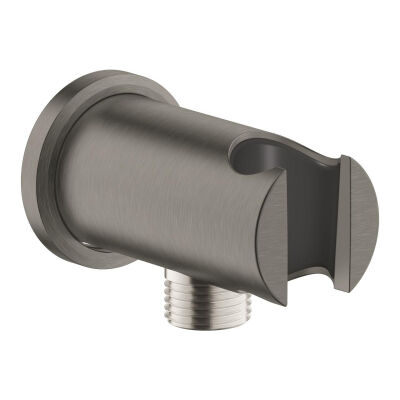 Grohe Rainshower Duş Çıkış Dirseği, Brushed Hard Graphite - 1