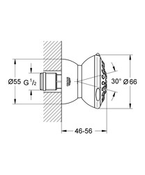 Grohe Relexa 65 2 Akışlı Yan Duş - 27067000 - 2