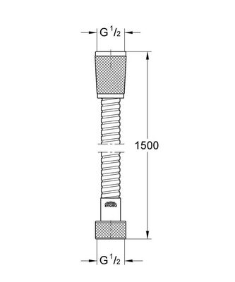 Grohe Relexaflex Metal Hortum - 28143000 - 2