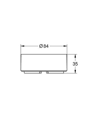 Grohe Sense Akıllı Su Sensörü - 22505LN0 - 4