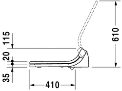 Duravit SensoWash Starck C Klozet Kapağı - 610001002000300 - 3