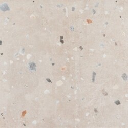 Seranit 60x60 Terrazo Flake Krem Fon Mat 1.Kalite - 1