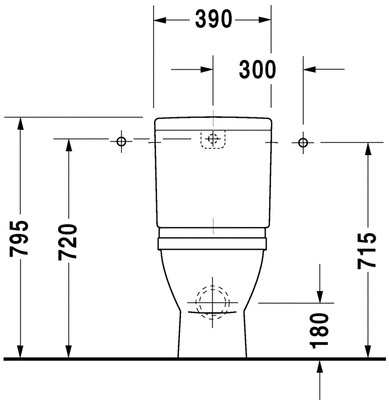 Duravit Starck 3 Takım Klozet - 0128390075 - 4