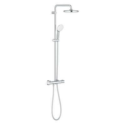 Grohe Tempesta System 210 Duvara monte termostatik bataryalı duş sistemi - 26811001 - 1