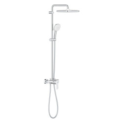 Grohe Tempesta System 250 Cube Duvara monte tek kumandalı bataryalı duş sistemi - 26692001 - 1