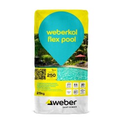 Weber Kol Flex Pool Beyaz Yapıştırıcı 25kg C2TE - 1